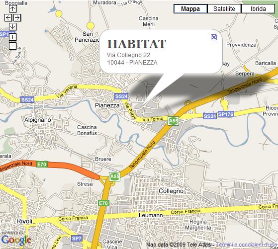 Mappa Habitat